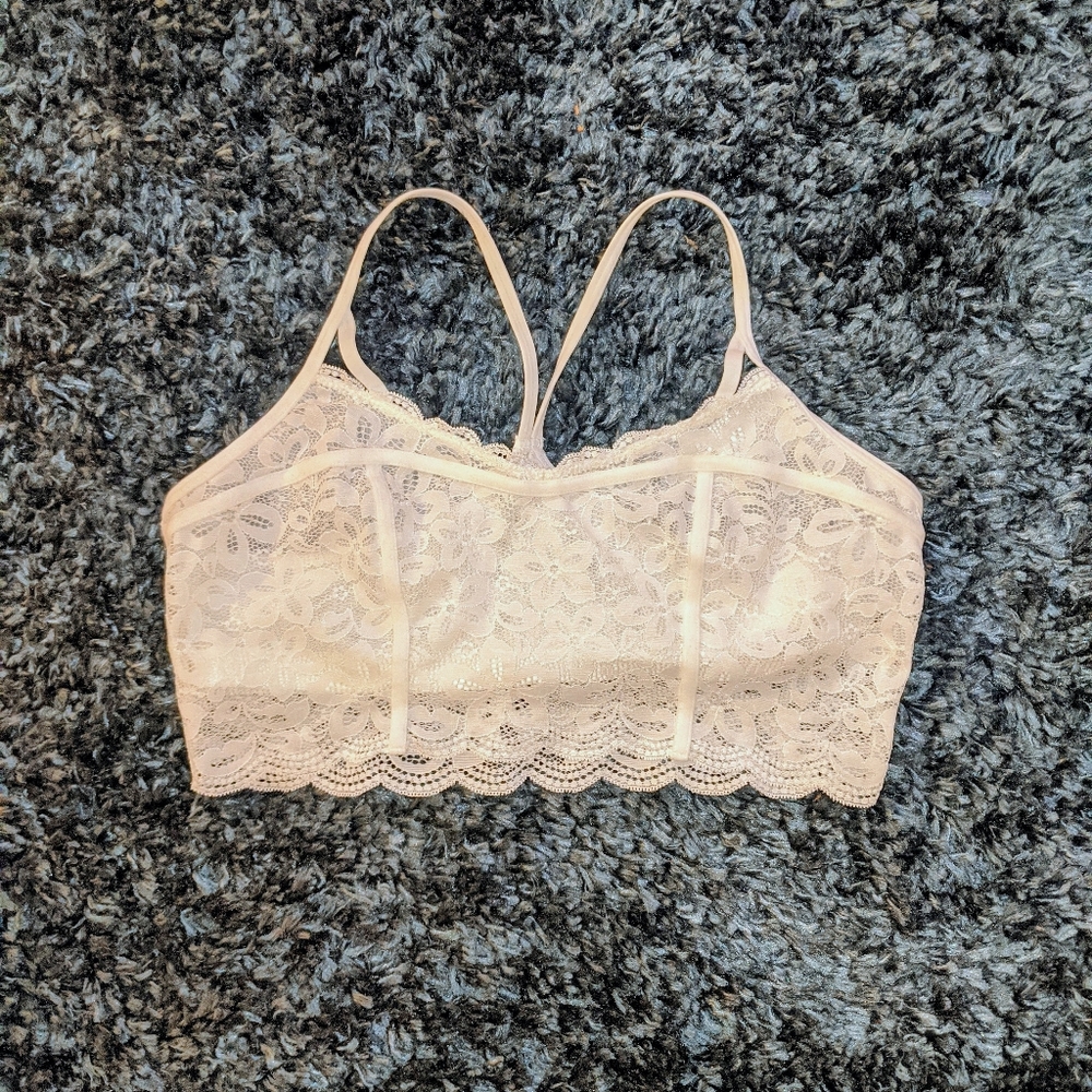NWOT Aeri white bralette
